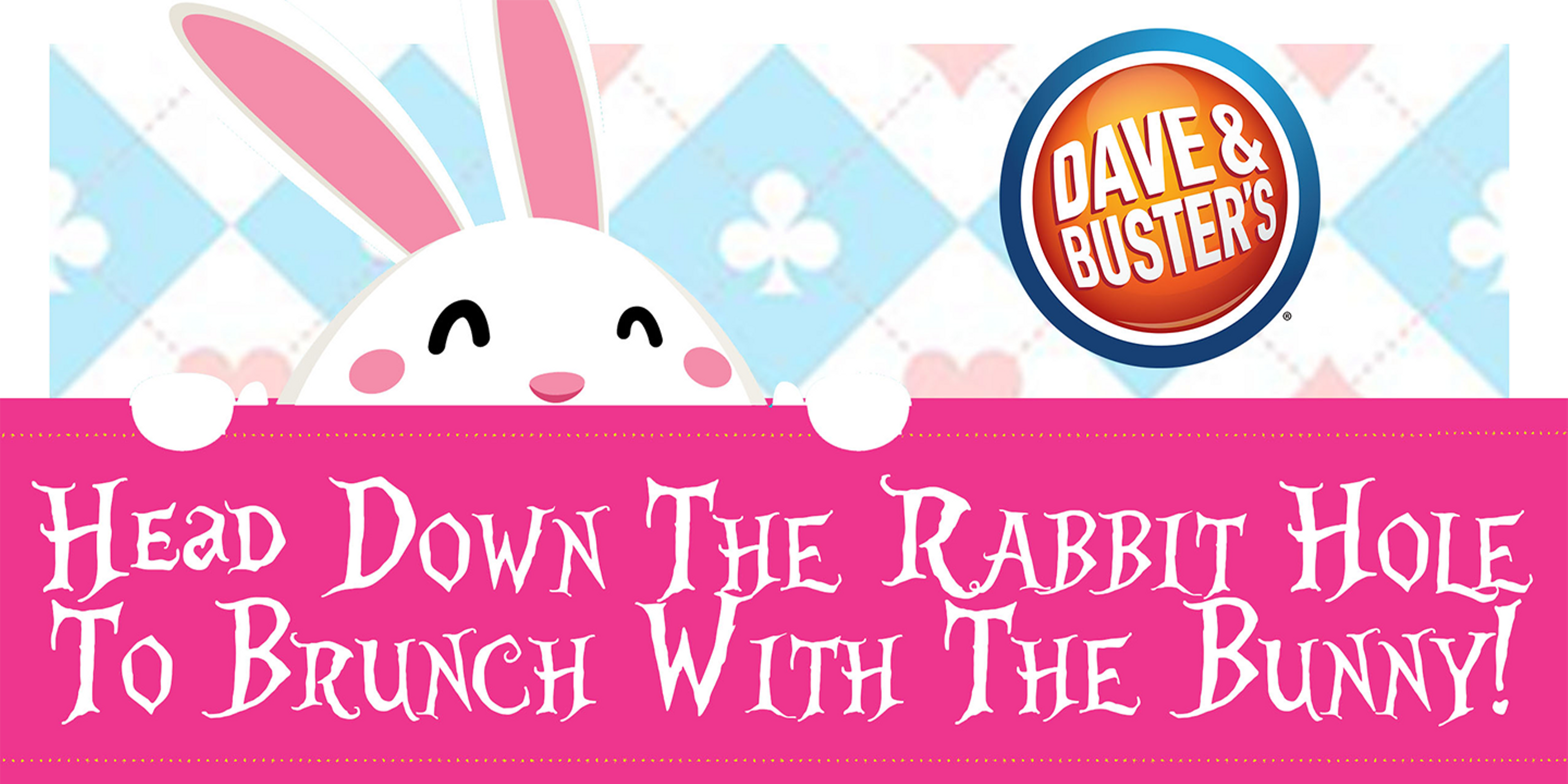 Brunch with the Bunny at Dave & Buster's