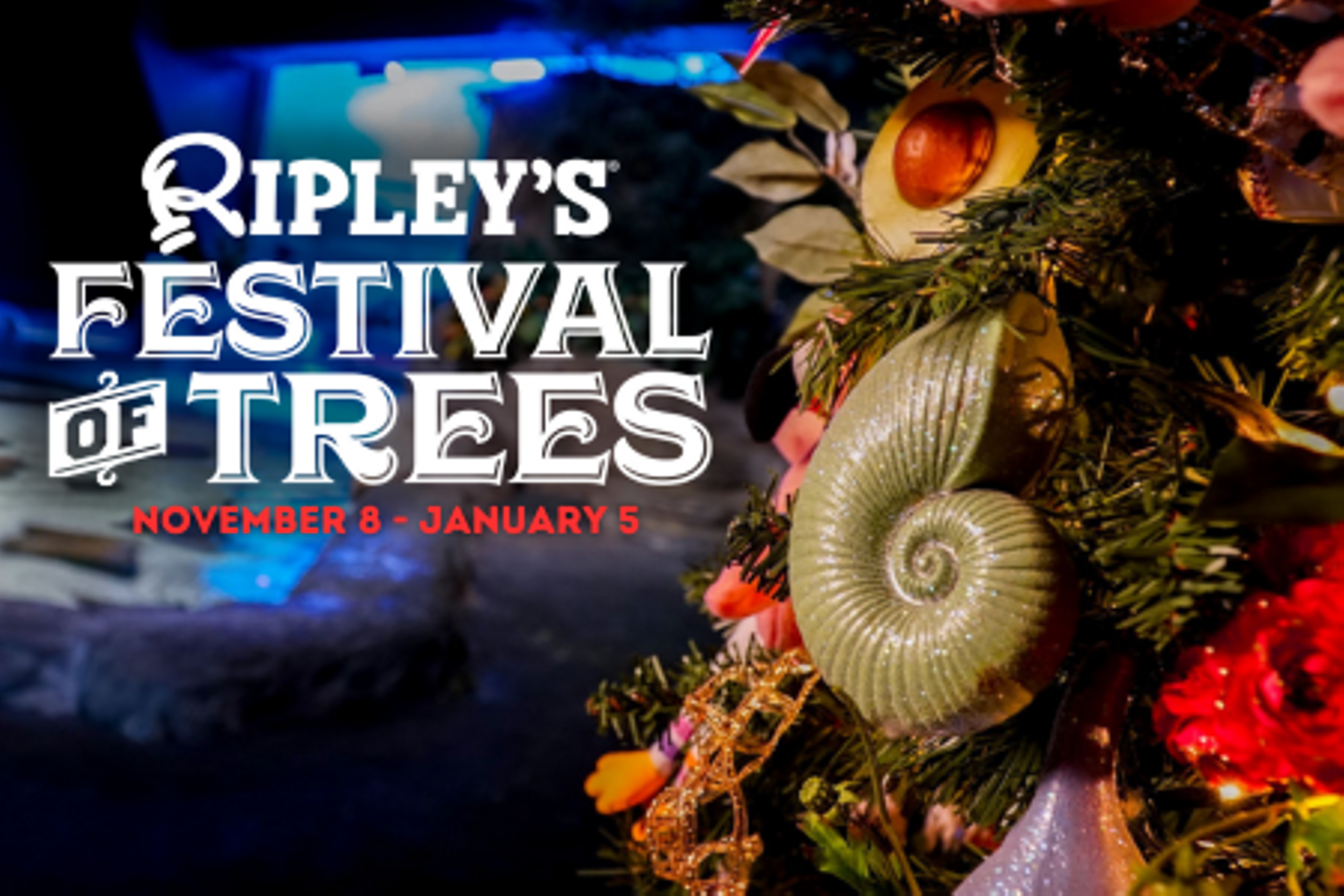 Ripley's Aquarium Festival of Trees