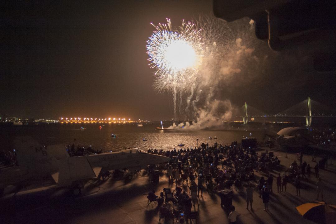 Patriots Point 4th of July Fireworks Spectacular